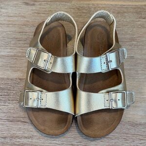 Cat & Jack Gold Sandals